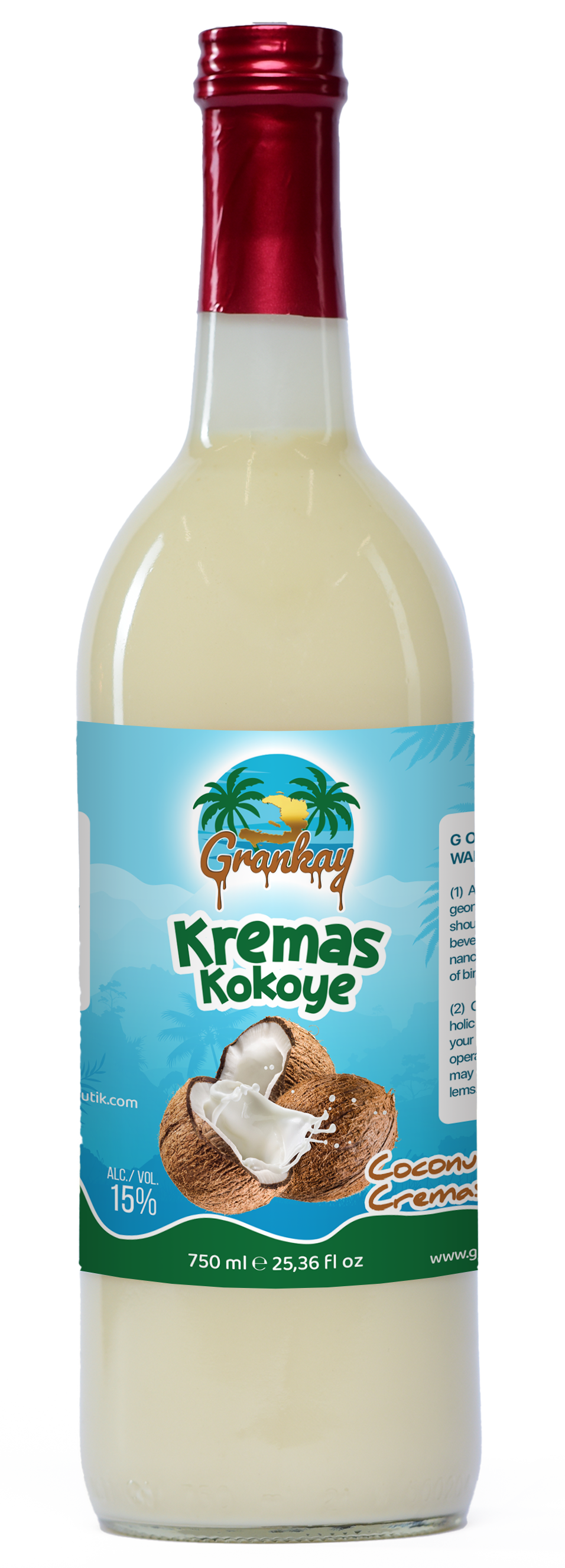 Kremas kokoye 750ml