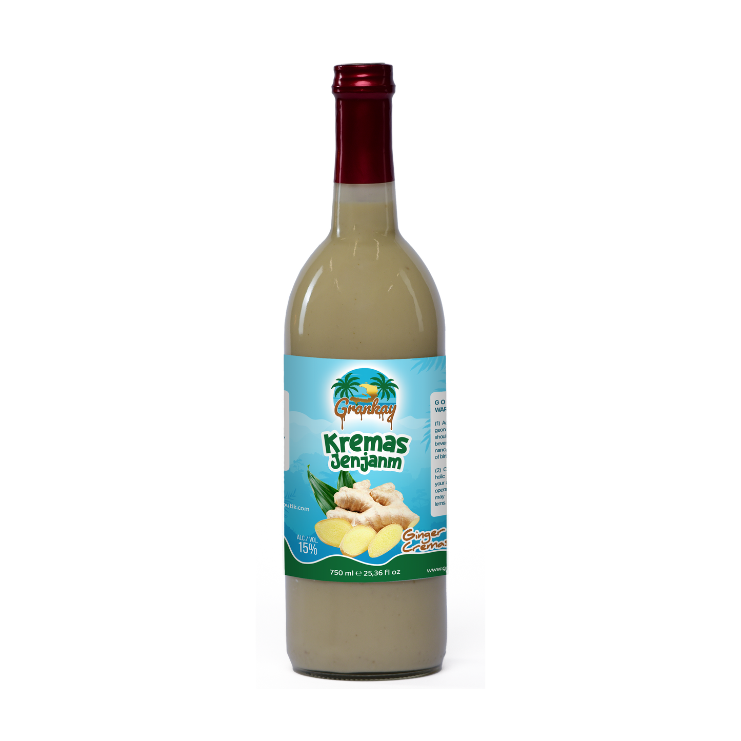 Kremas Jenjanm 750ml Haitian Ginger Cream Liqueur