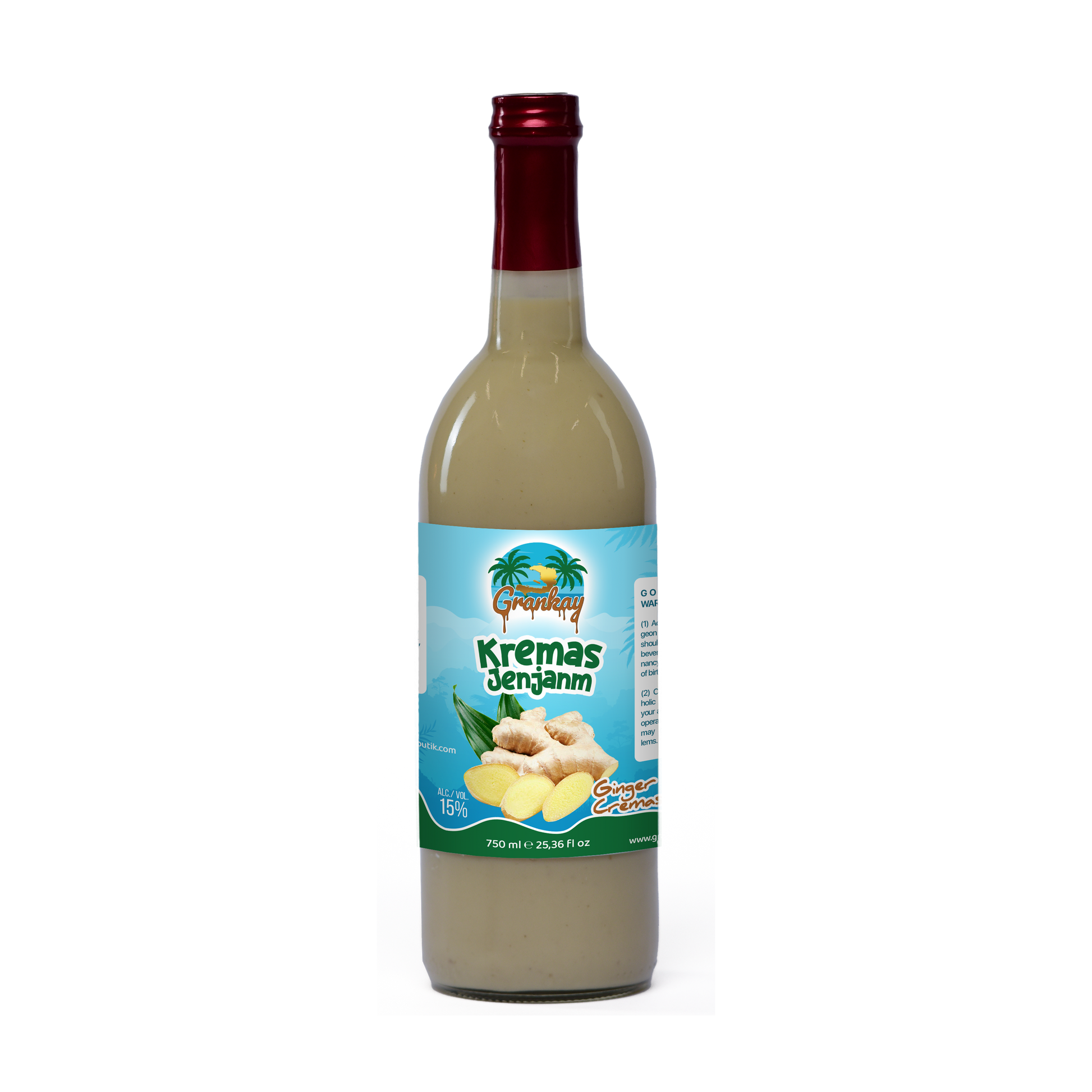 Kremas Jenjanm 750ml Haitian Ginger Cream Liqueur