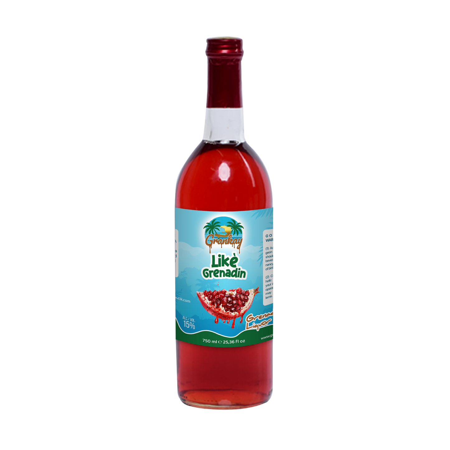 Likè Grenadine 750ml Caribbean Grenadine Liqueur