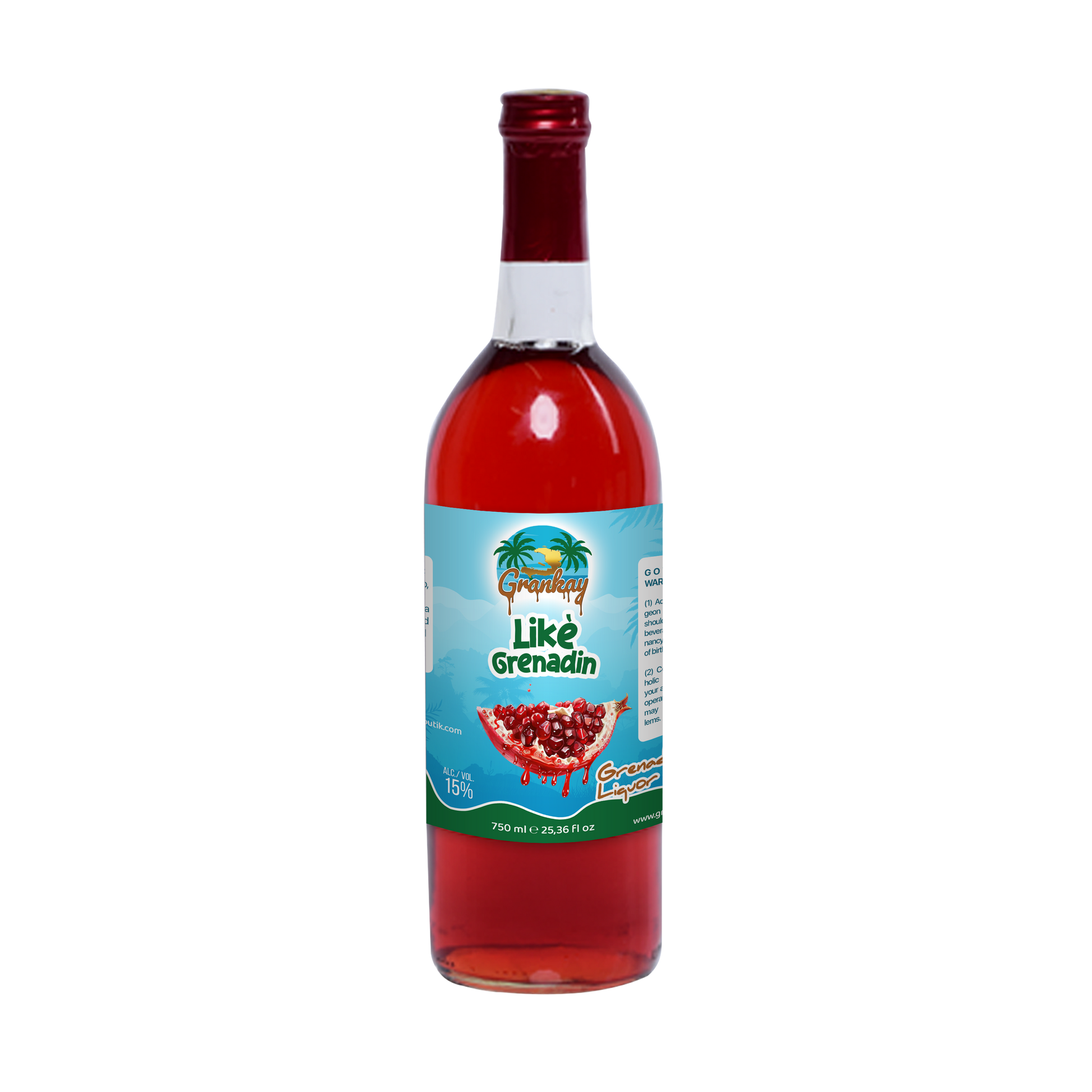 Likè Grenadine 750ml Caribbean Grenadine Liqueur